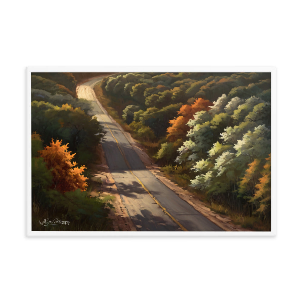 Scenic Way - Framed Paintography