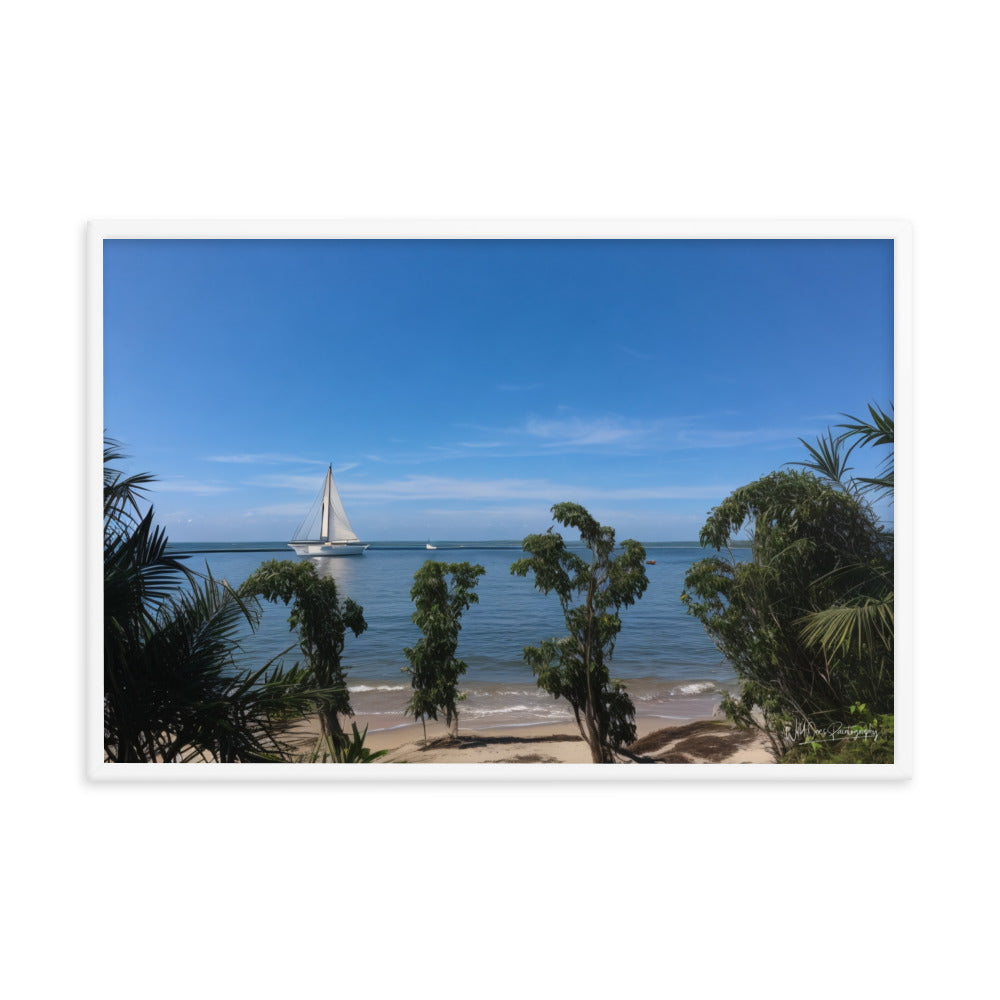 Sail Away - Framed Paintography