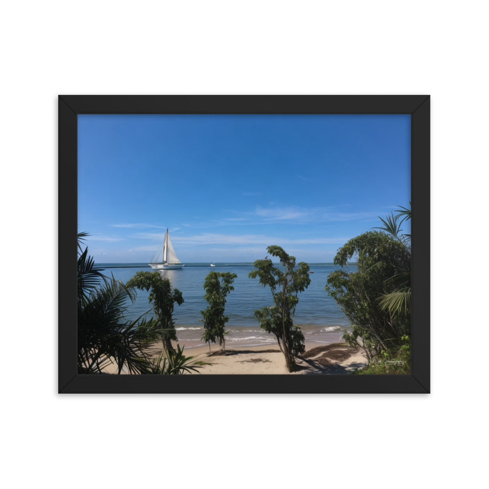 Sail Away - Framed Paintography
