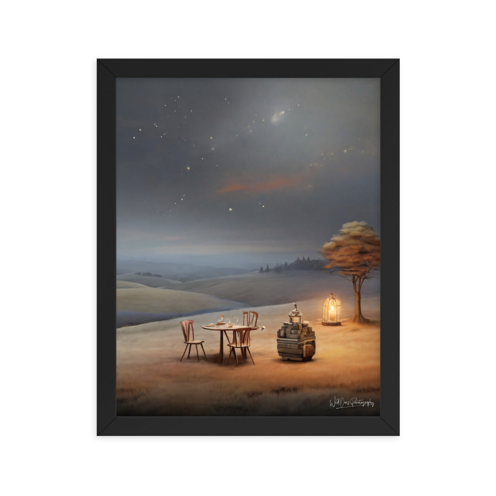 Prairie Tea - Framed Paintography
