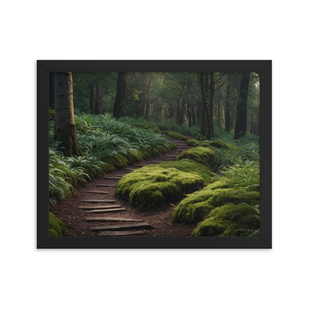 Nature's Way - Framed Paintography