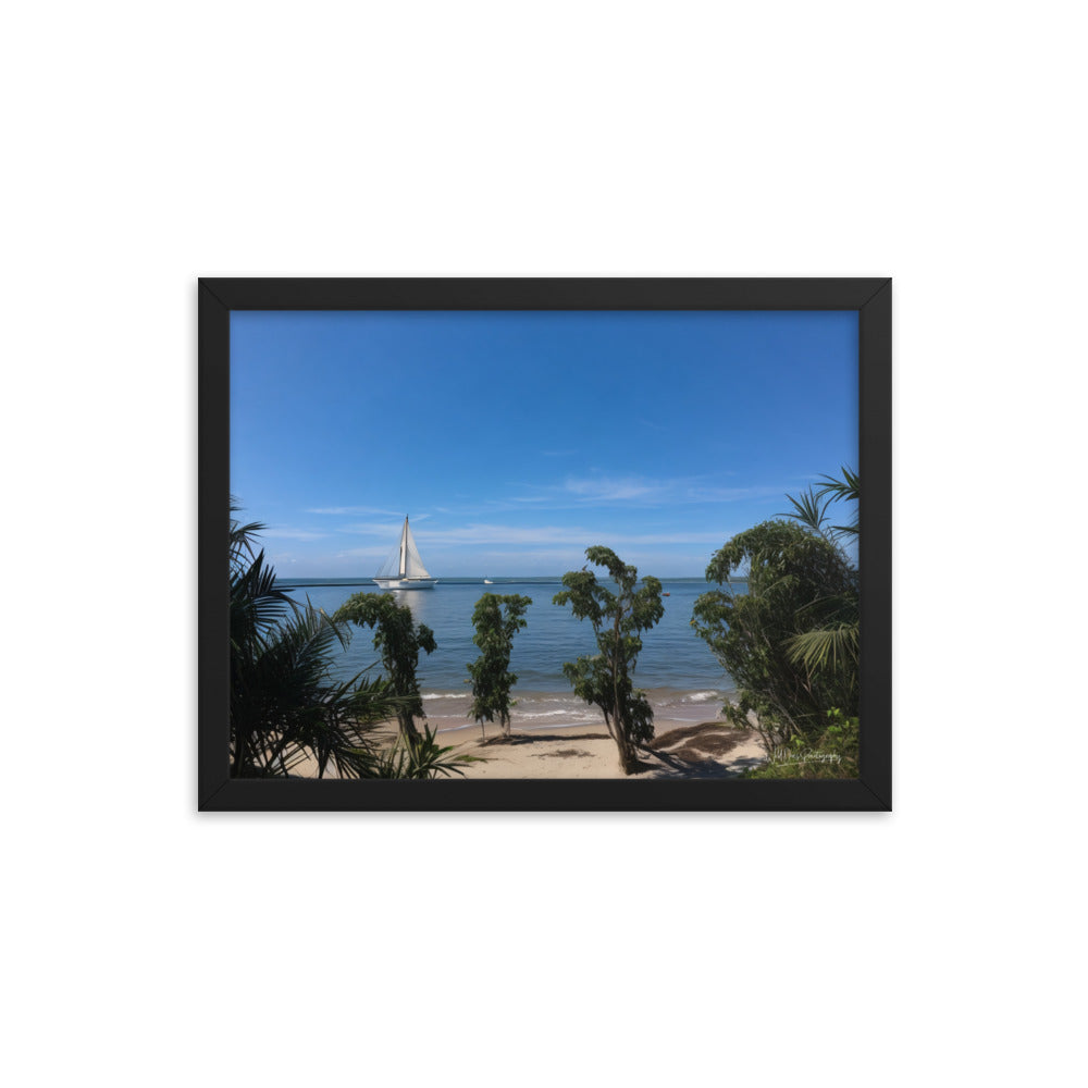 Sail Away - Framed Paintography