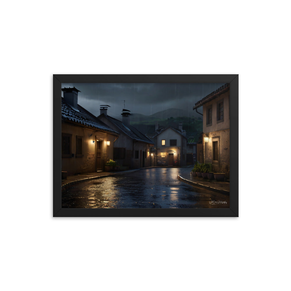 Rainy Day - Framed Paintography