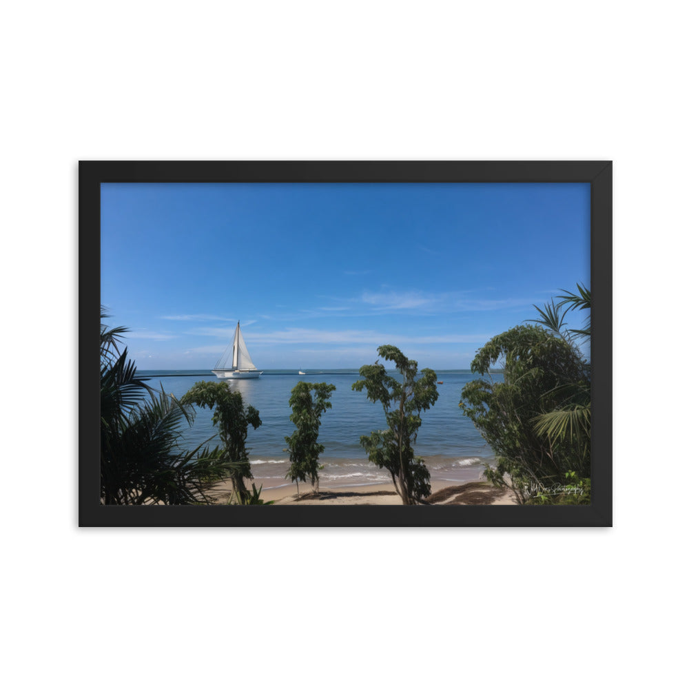 Sail Away - Framed Paintography