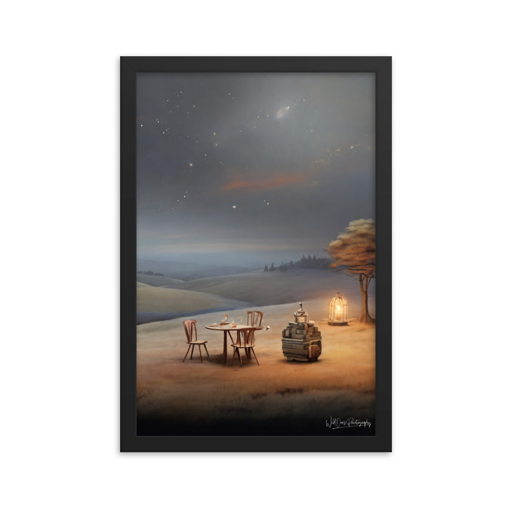 Prairie Tea - Framed Paintography