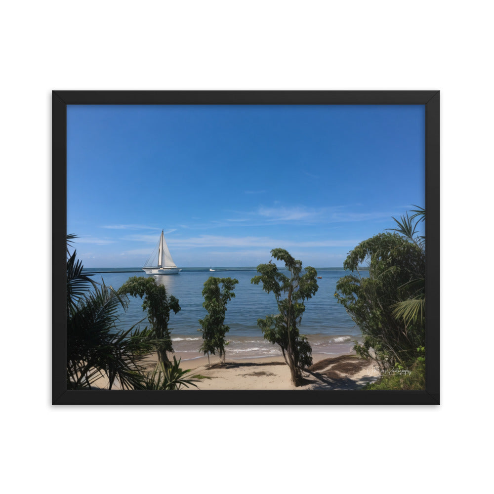 Sail Away - Framed Paintography