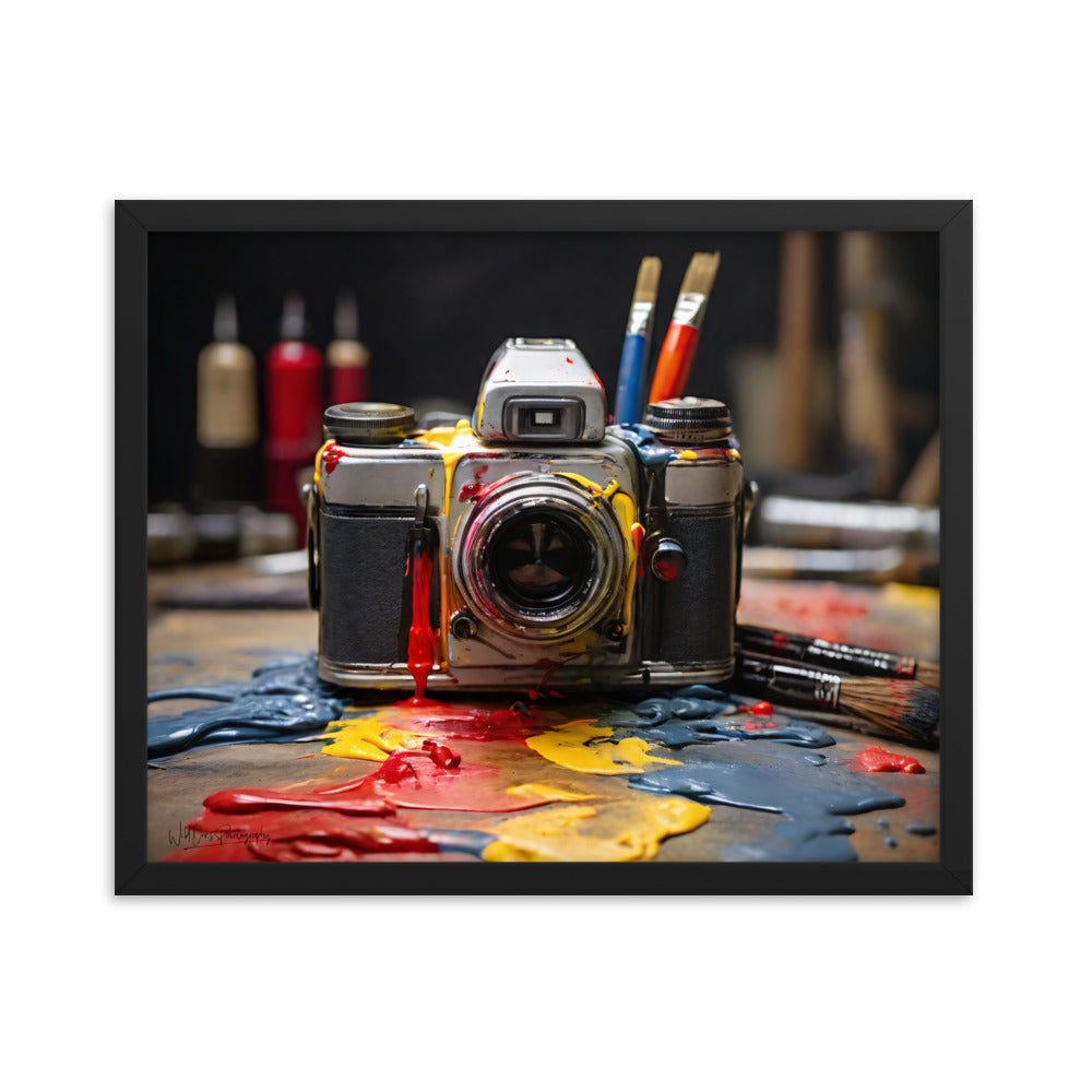 Wild Optic - Framed photo paper poster