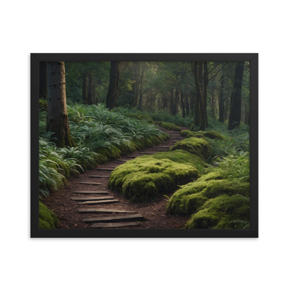 Nature's Way - Framed Paintography