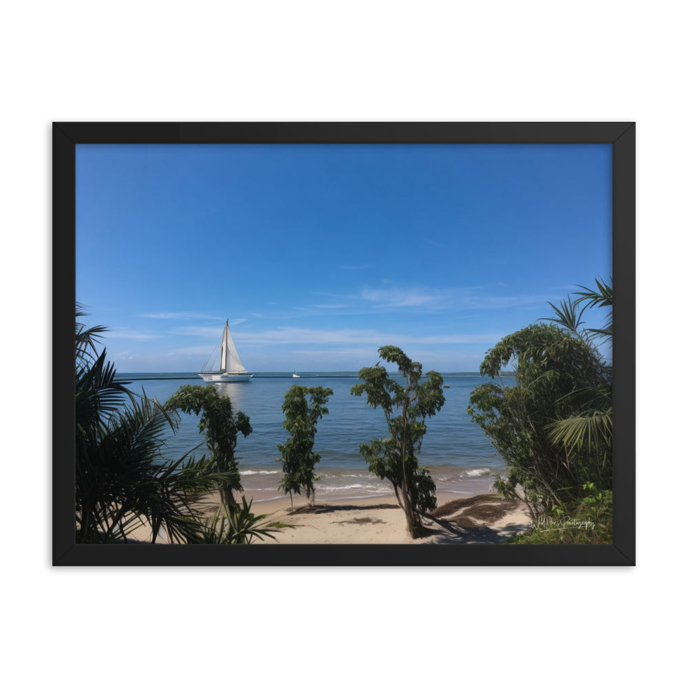 Sail Away - Framed Paintography