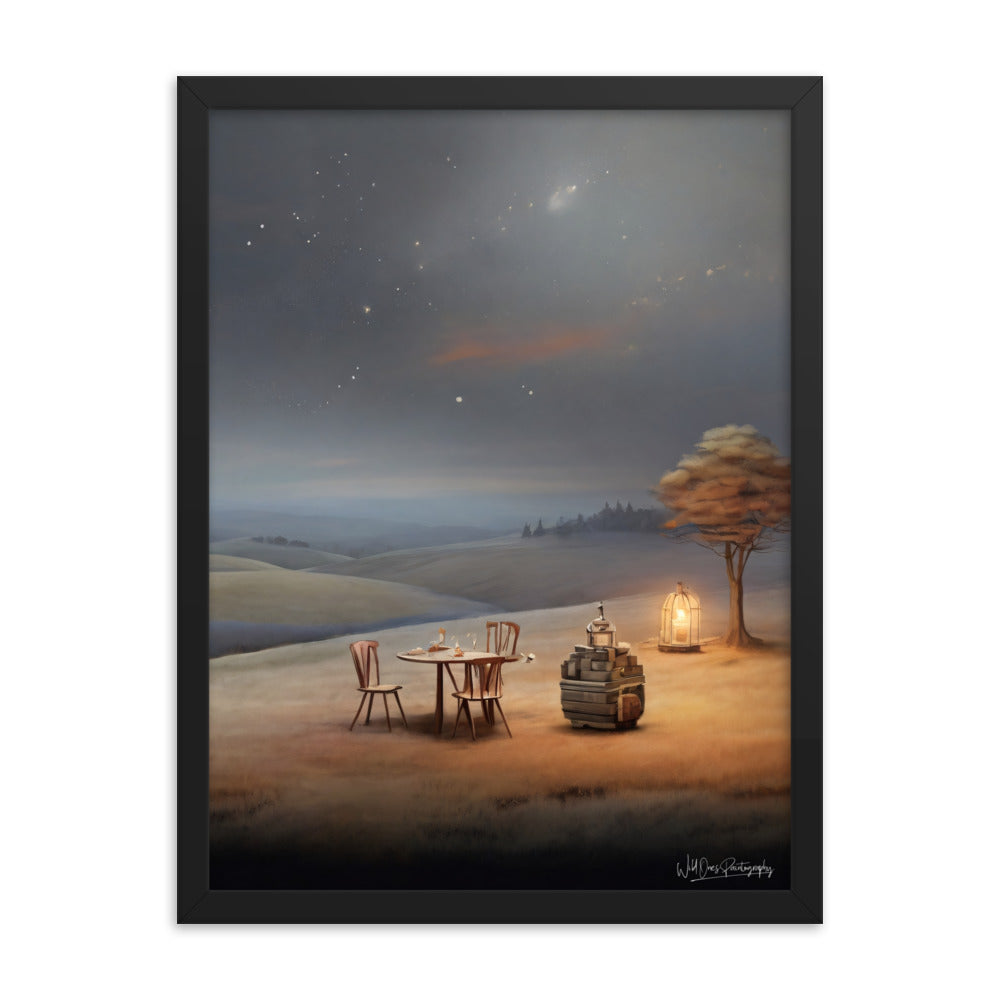 Prairie Tea - Framed Paintography