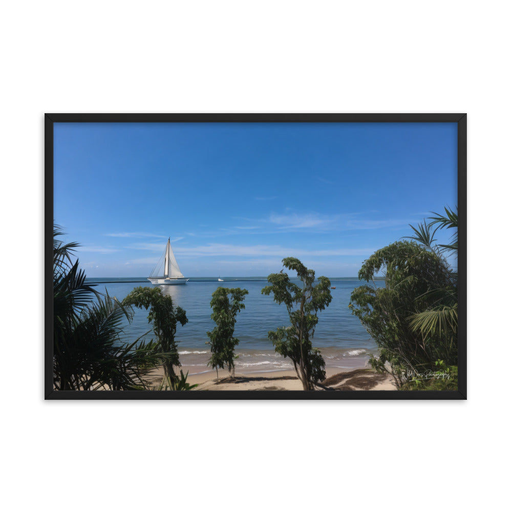 Sail Away - Framed Paintography