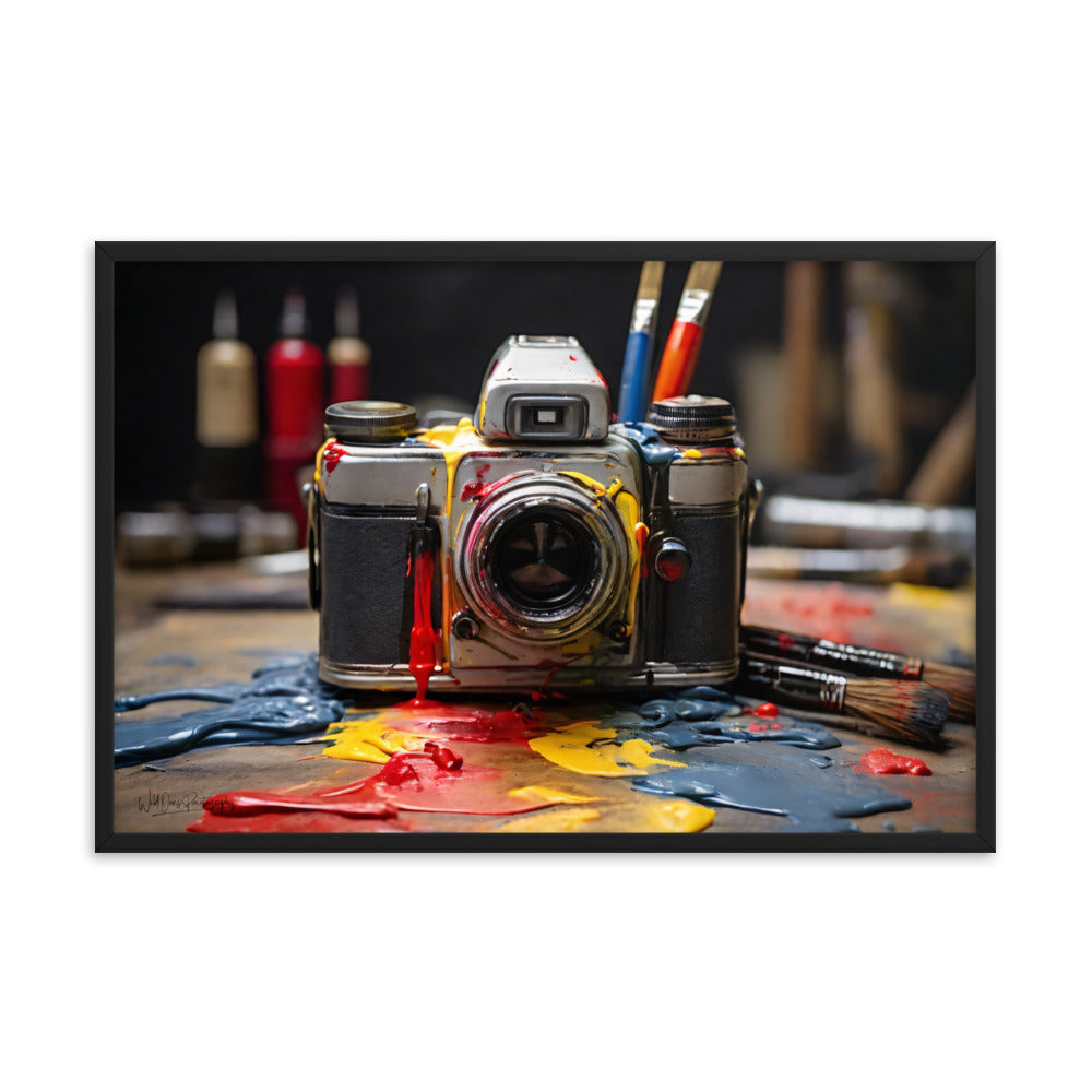 Wild Optic - Framed photo paper poster
