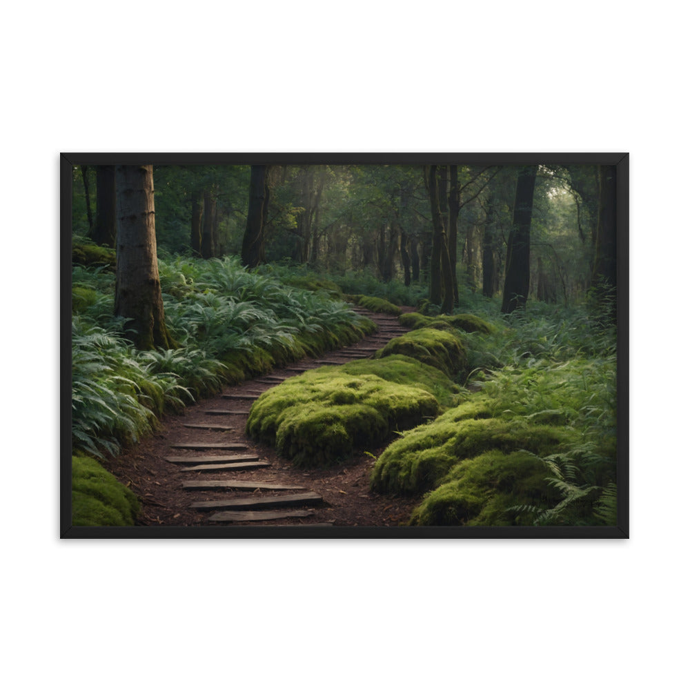 Nature's Way - Framed Paintography