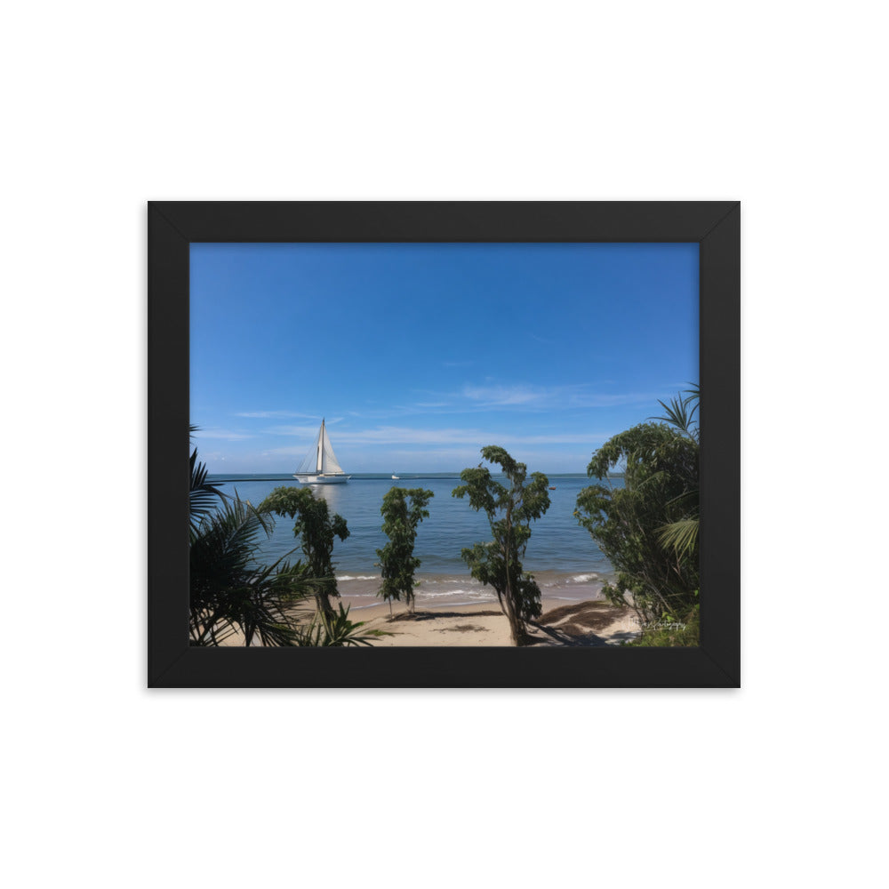 Sail Away - Framed Paintography