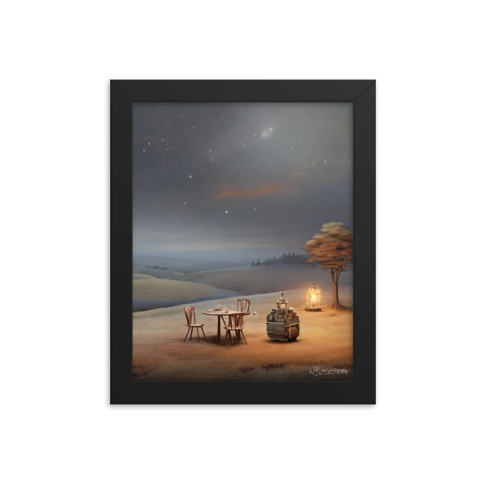Prairie Tea - Framed Paintography
