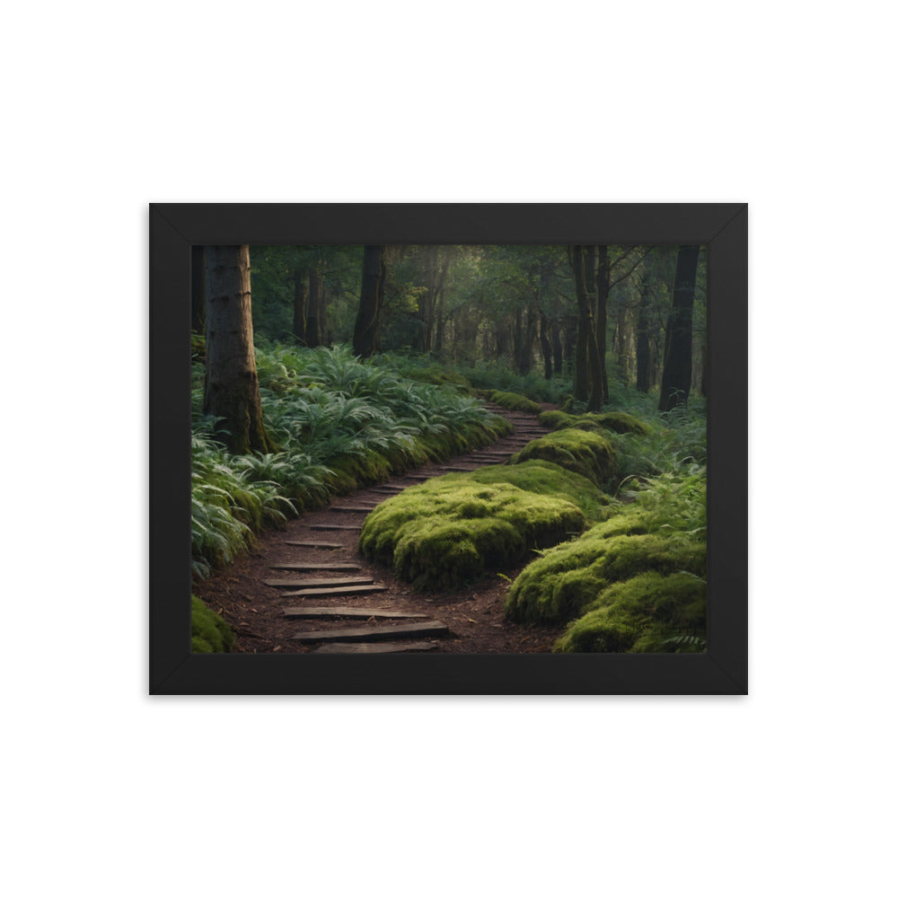 Nature's Way - Framed Paintography