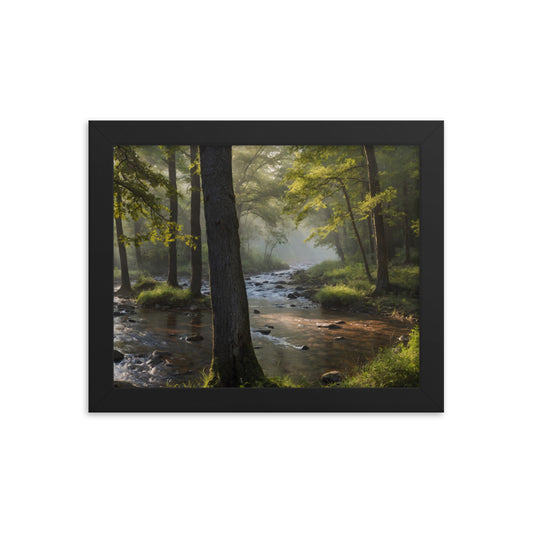 Nature's Oasis - Framed Paintography
