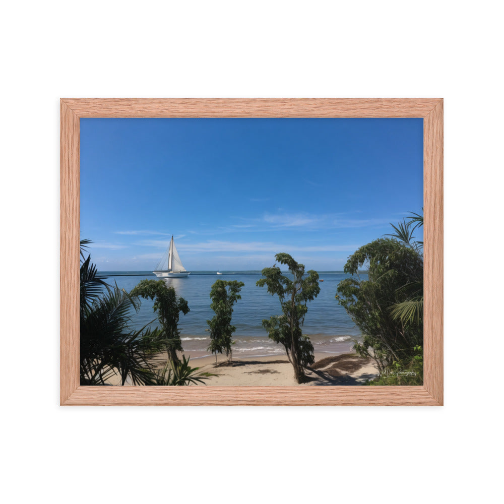 Sail Away - Framed Paintography
