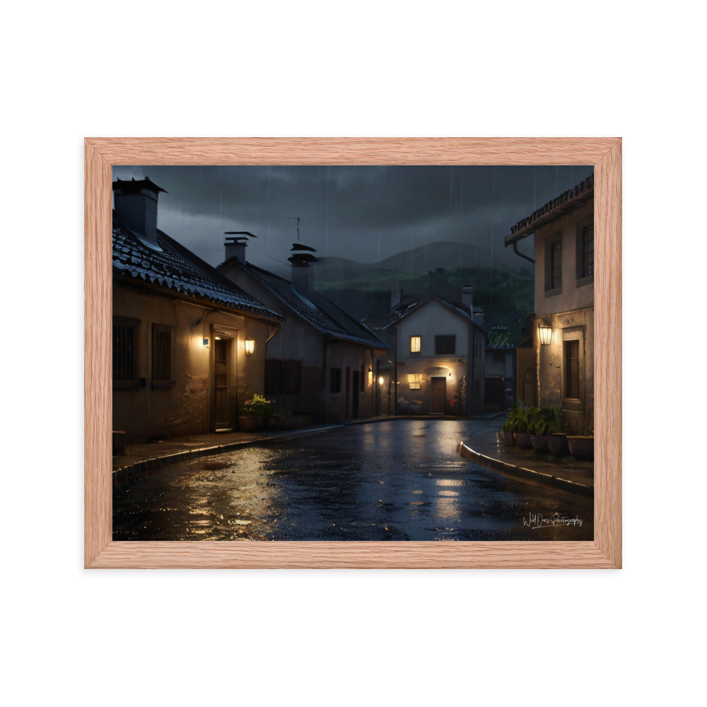 Rainy Day - Framed Paintography