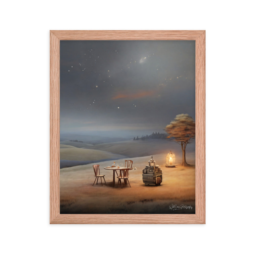 Prairie Tea - Framed Paintography