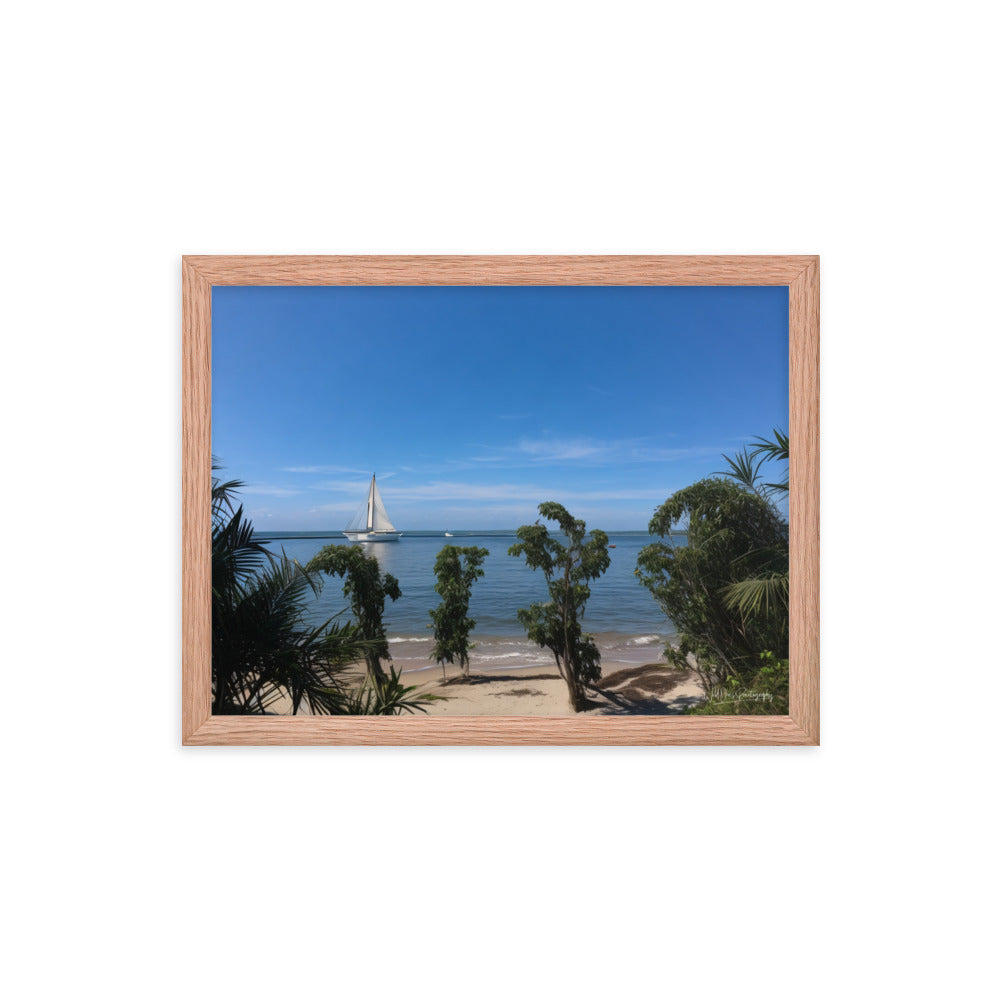 Sail Away - Framed Paintography