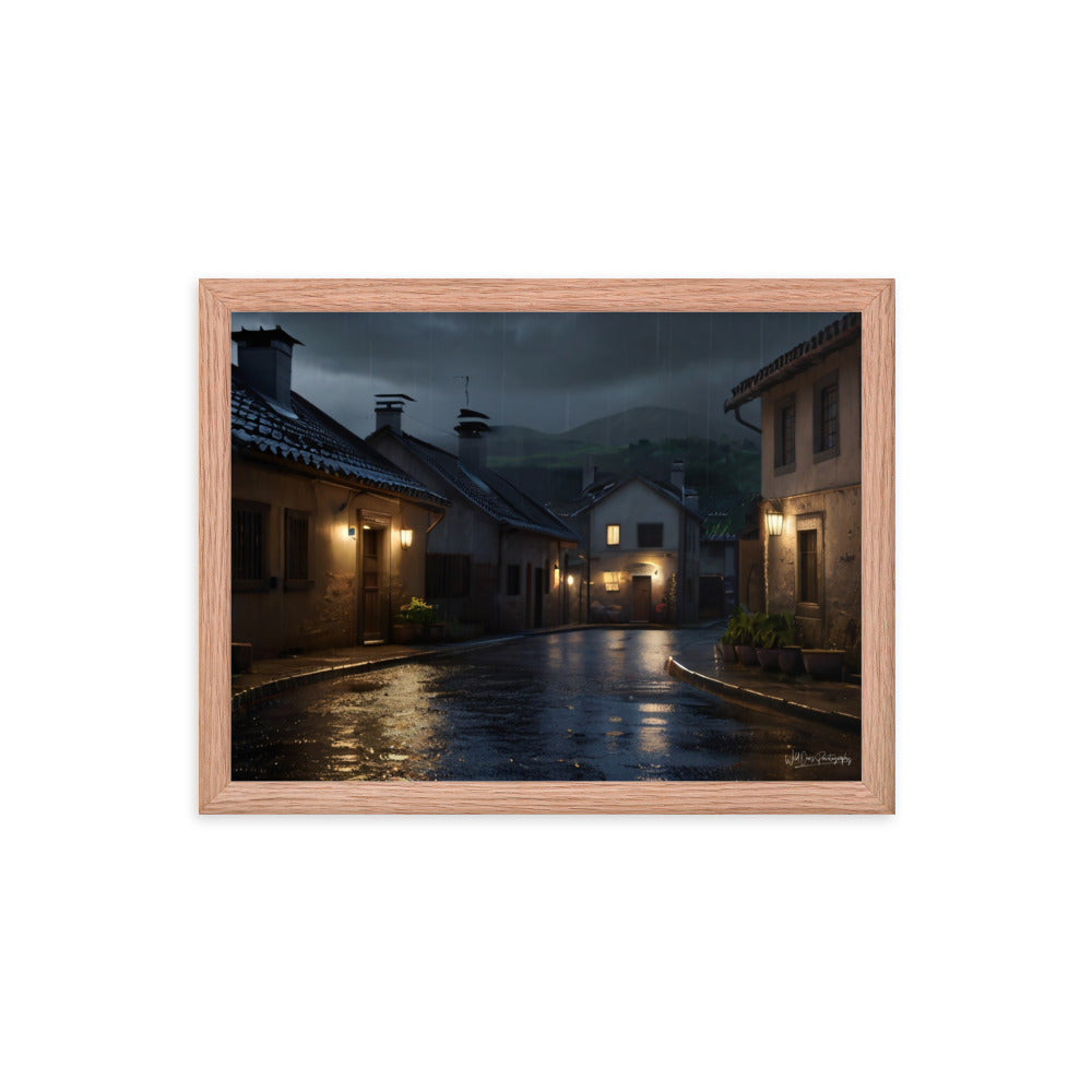 Rainy Day - Framed Paintography