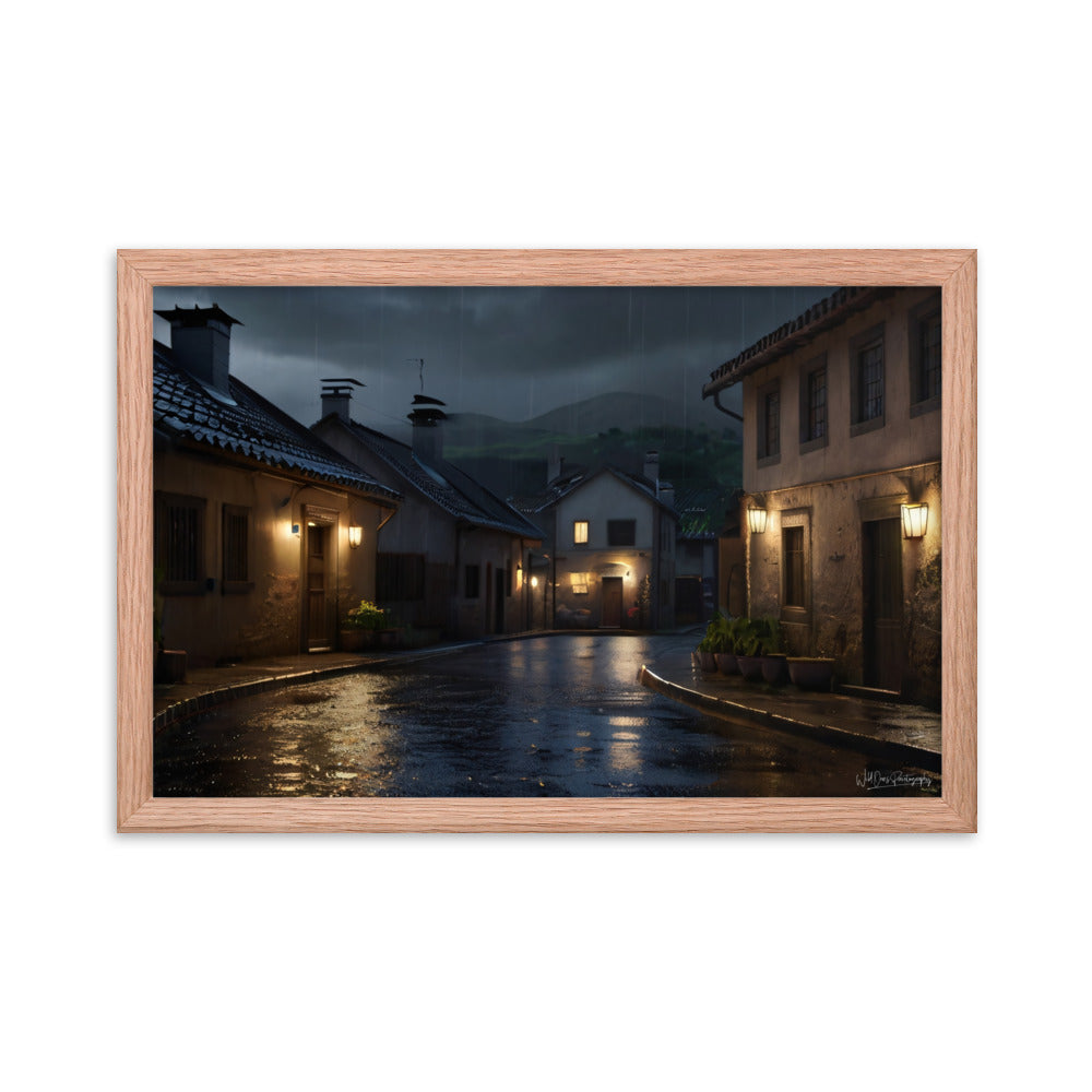 Rainy Day - Framed Paintography