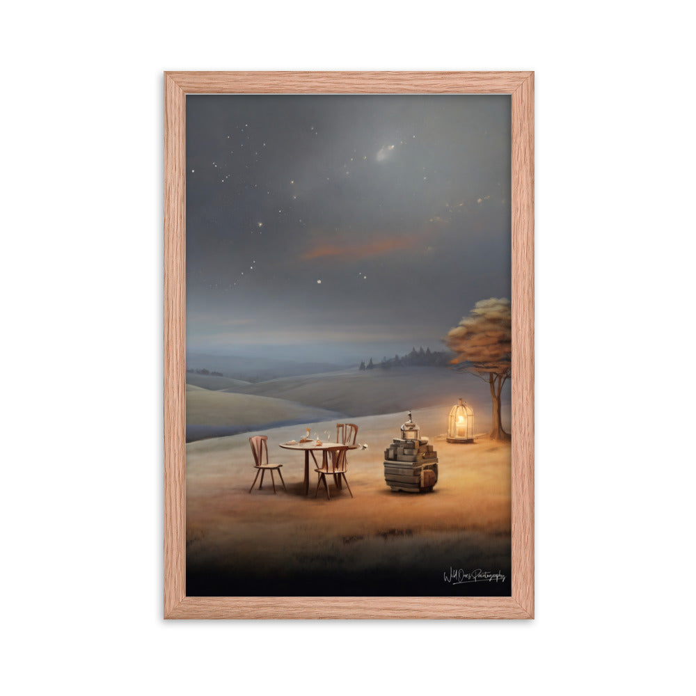 Prairie Tea - Framed Paintography