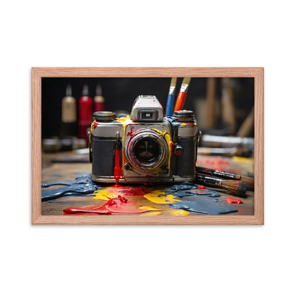 Wild Optic - Framed photo paper poster
