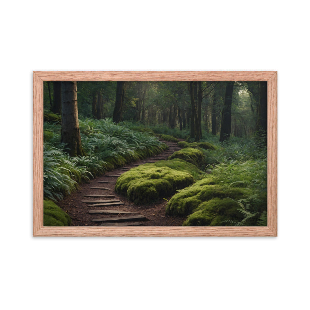 Nature's Way - Framed Paintography