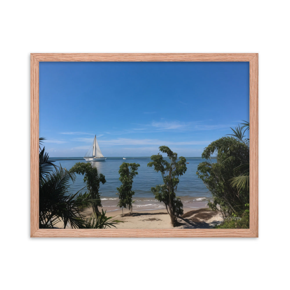 Sail Away - Framed Paintography