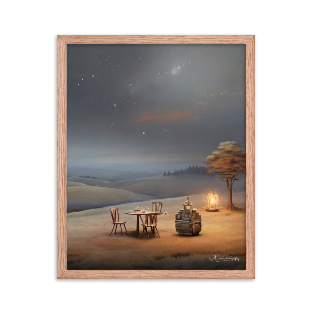 Prairie Tea - Framed Paintography
