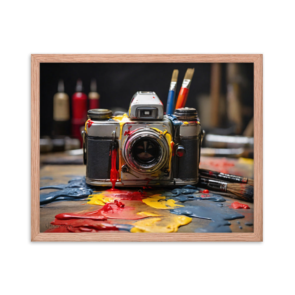 Wild Optic - Framed photo paper poster