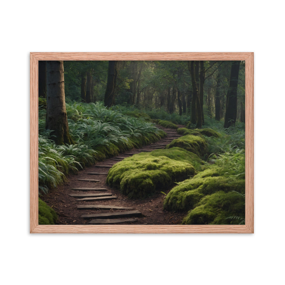 Nature's Way - Framed Paintography