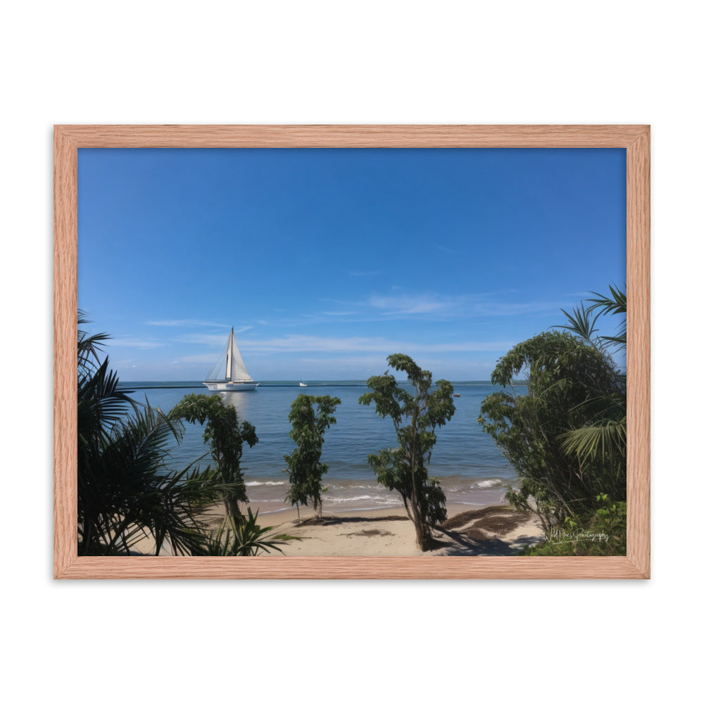 Sail Away - Framed Paintography