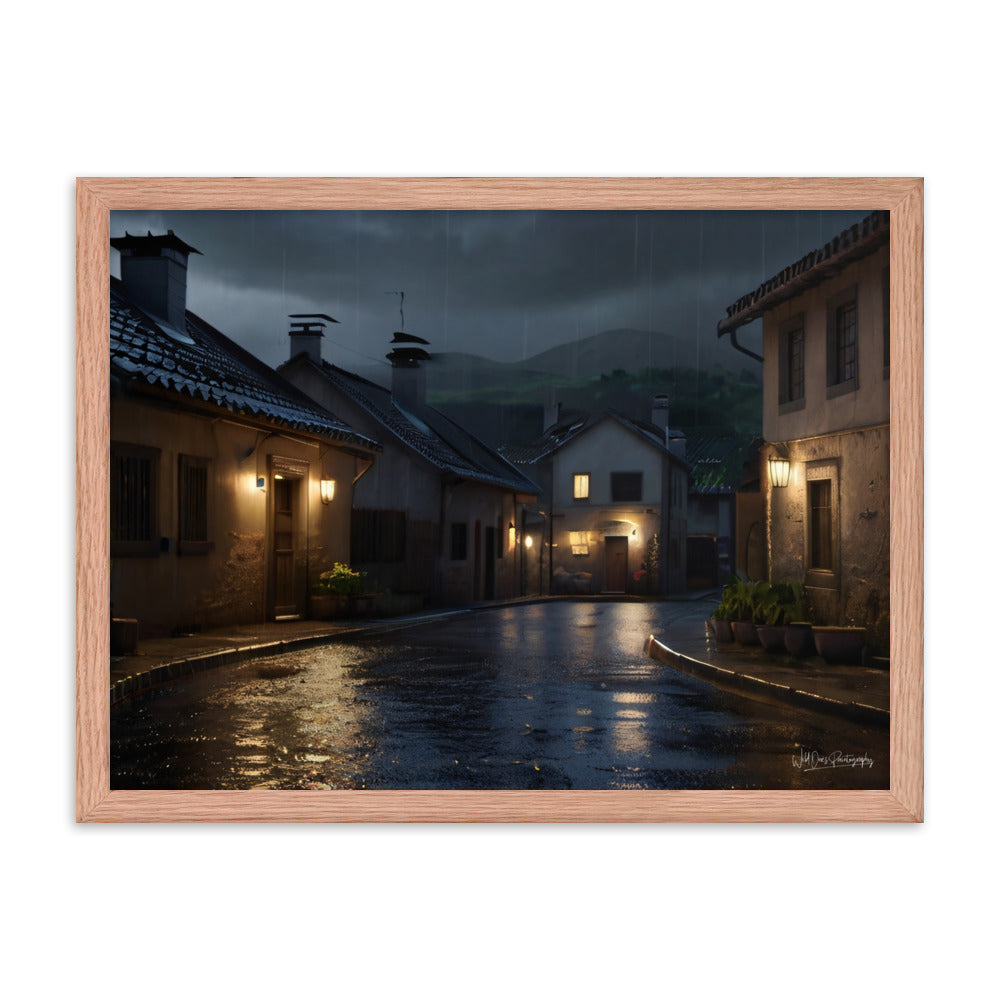 Rainy Day - Framed Paintography