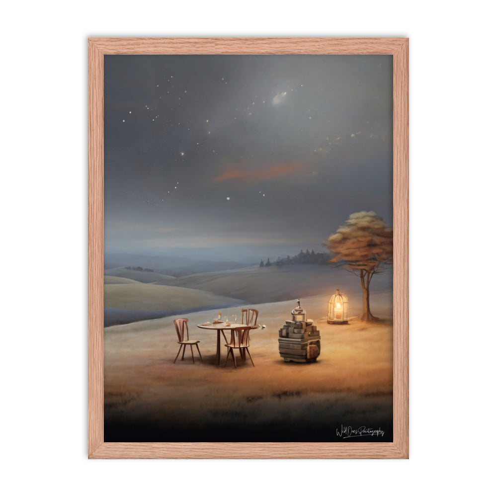 Prairie Tea - Framed Paintography