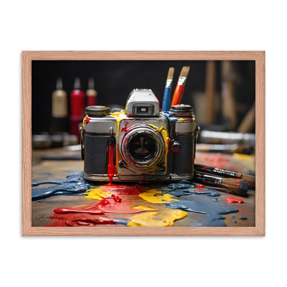 Wild Optic - Framed photo paper poster