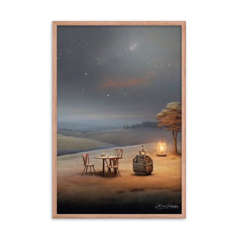 Prairie Tea - Framed Paintography