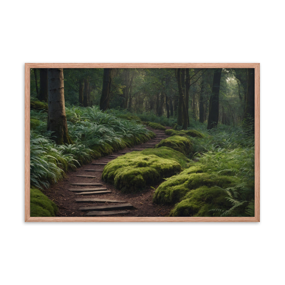 Nature's Way - Framed Paintography