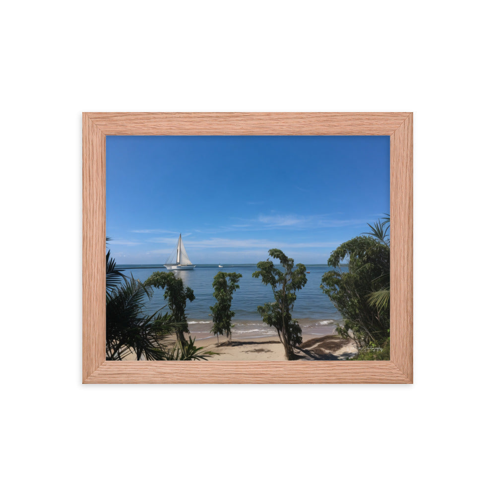Sail Away - Framed Paintography