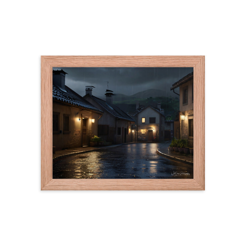 Rainy Day - Framed Paintography