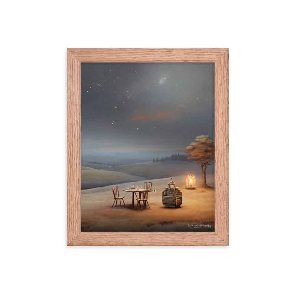 Prairie Tea - Framed Paintography