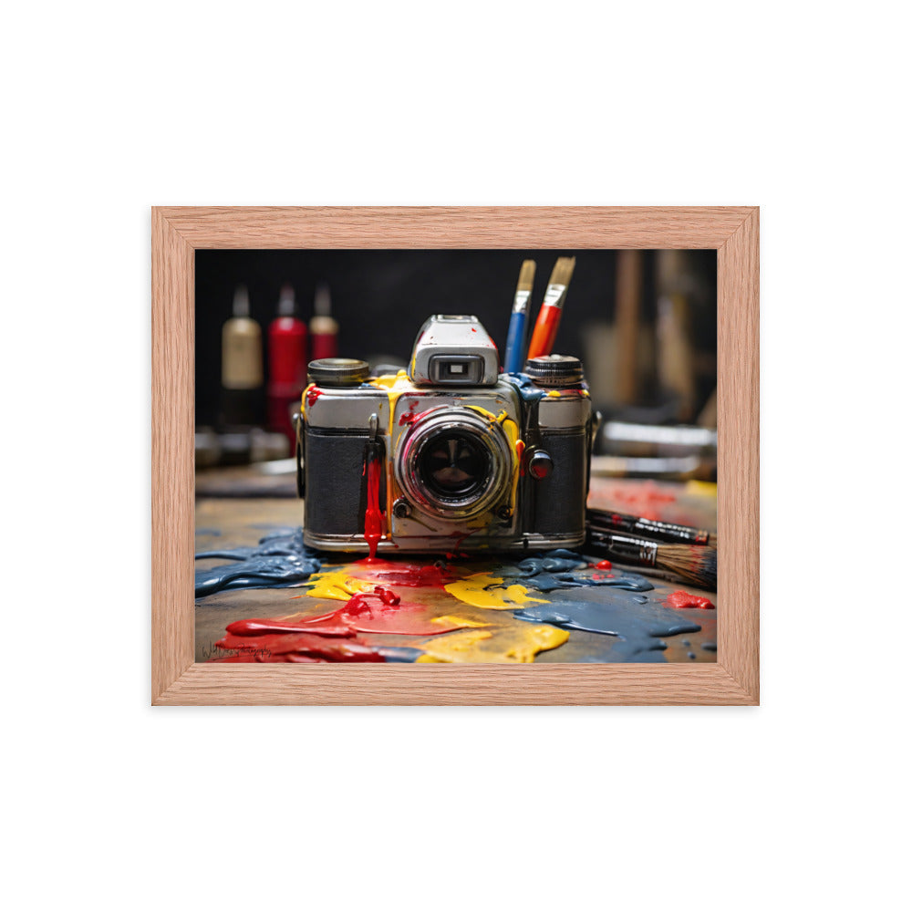 Wild Optic - Framed photo paper poster