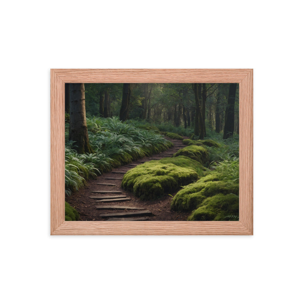 Nature's Way - Framed Paintography