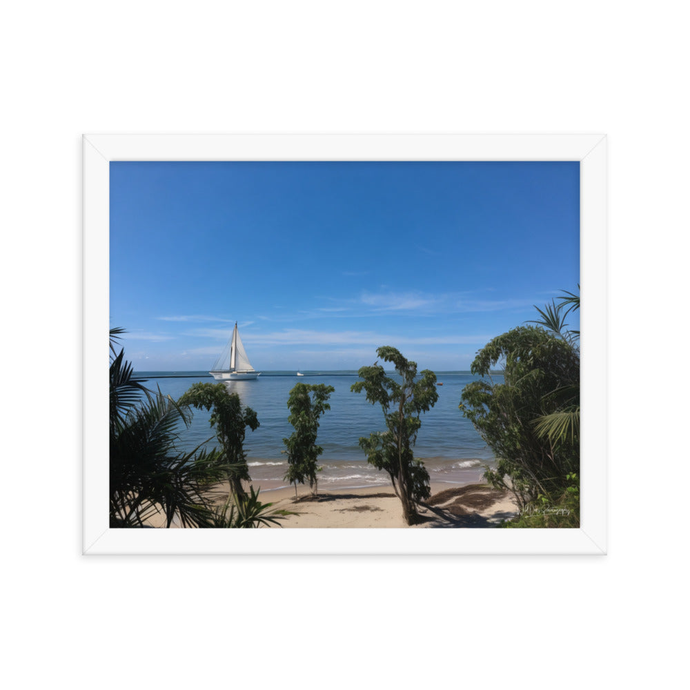 Sail Away - Framed Paintography
