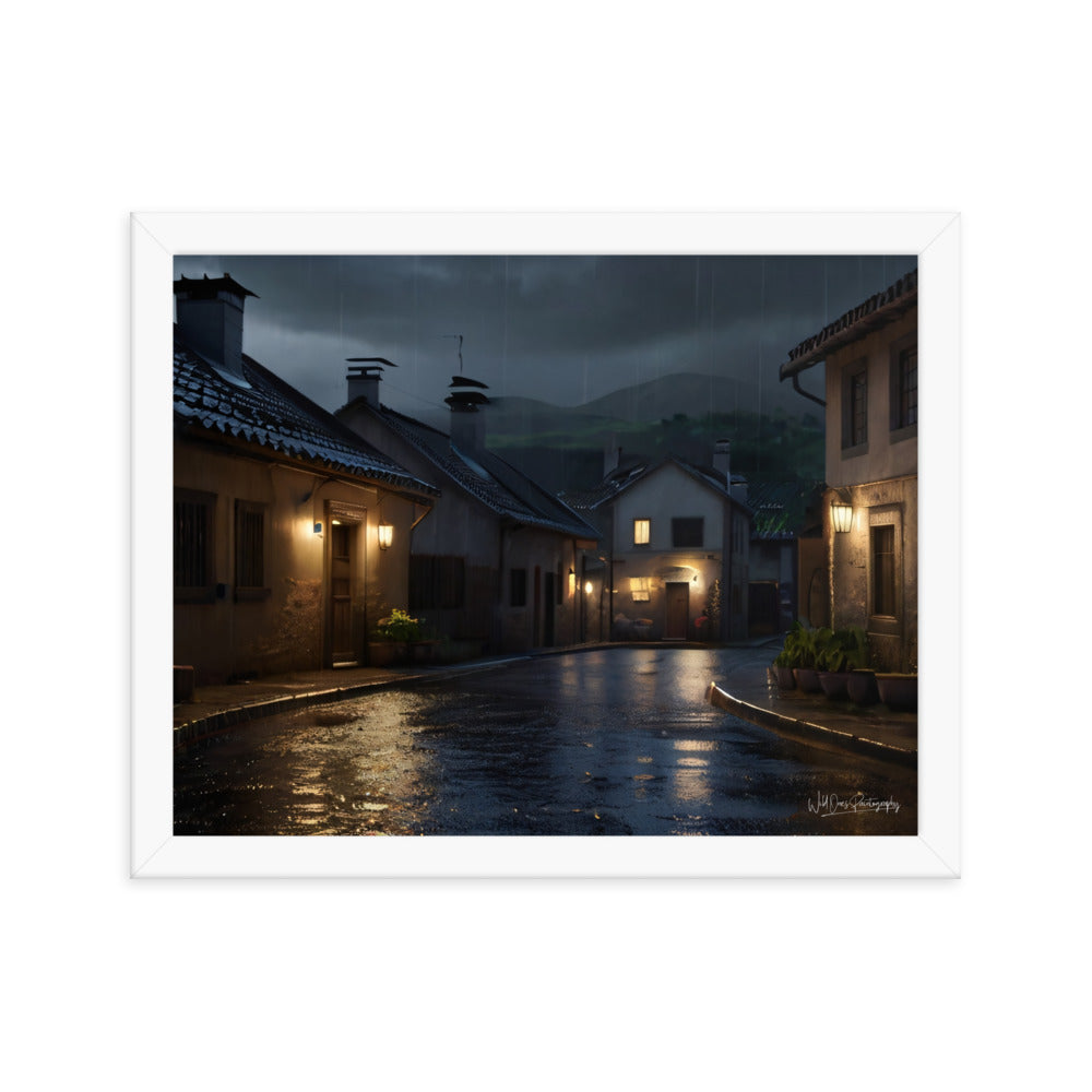 Rainy Day - Framed Paintography
