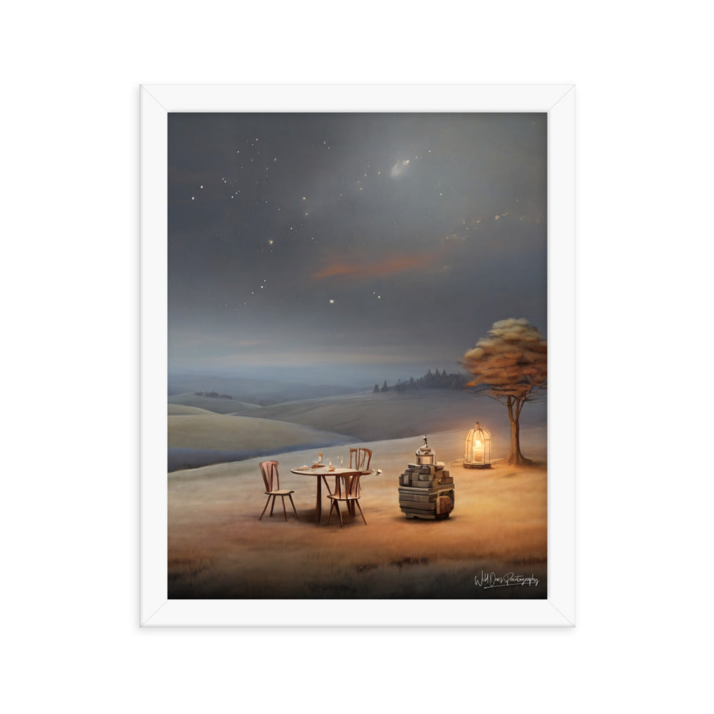 Prairie Tea - Framed Paintography
