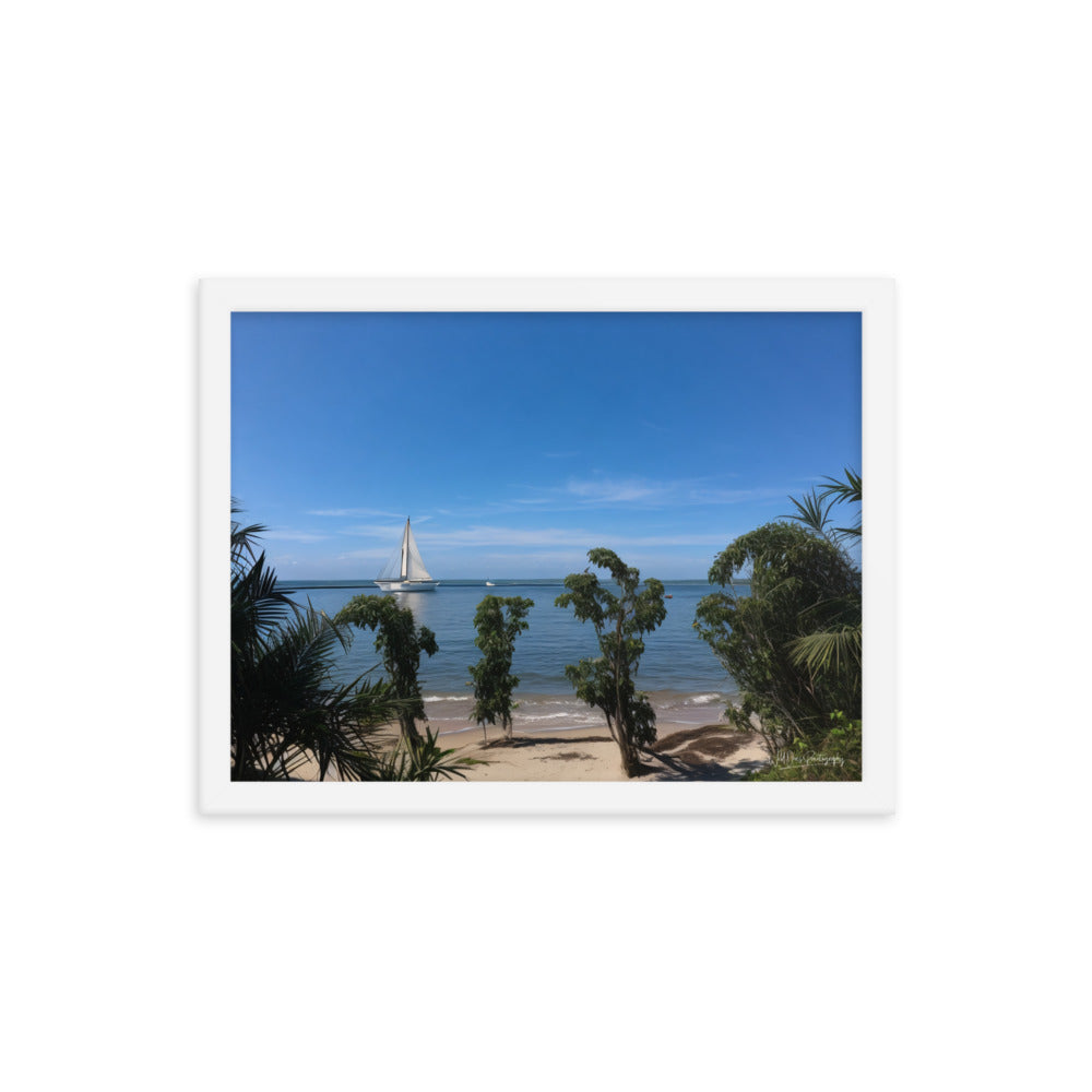 Sail Away - Framed Paintography