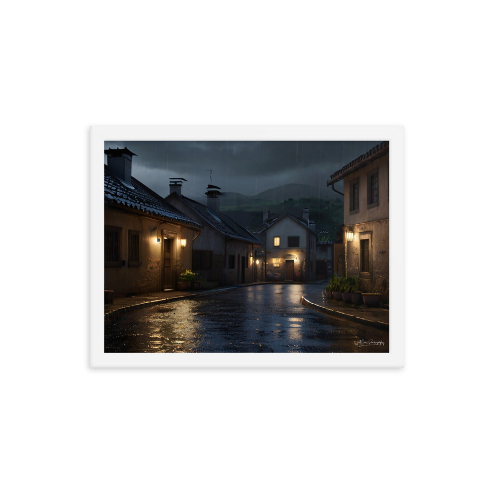 Rainy Day - Framed Paintography